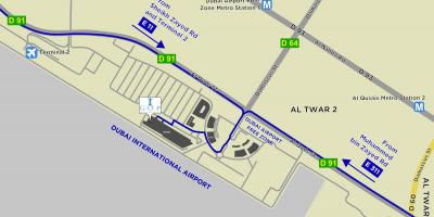 Карта свабодная зона аэрапорта Дубай