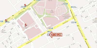 Дубай размяшчэнне бальніцы карце